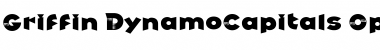 Download Griffin DynamoCapitals Font Title Preview