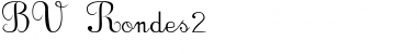 Download BV_Rondes2 Italic Font Title Preview