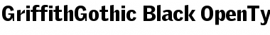 Download GriffithGothic Black Font Title Preview