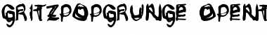 Download Gritzpop Grunge Font Title Preview