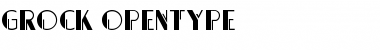Download Grock Regular Font Title Preview