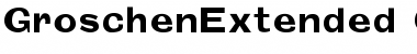 Download Groschen Extended Font Title Preview