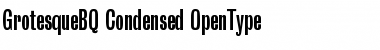 Download Grotesque BQ Regular Font Title Preview