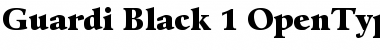 Download Guardi 95 Black Font Title Preview