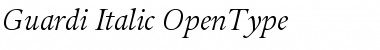 Download Guardi 56 Italic Font Title Preview