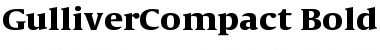 Download GulliverCompact Bold Font Title Preview