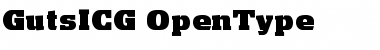 Download GutsICG Regular Font Title Preview