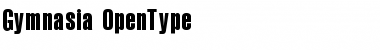Download Gymnasia Regular Font Title Preview