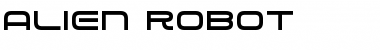 Download Alien Robot Regular Font Title Preview