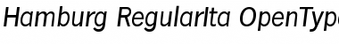 Download Hamburg-RegularIta Regular Font Title Preview