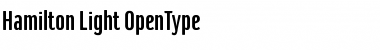 Download Hamilton Light Font Title Preview