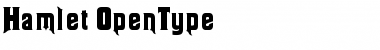 Download Hamlet Regular Font Title Preview