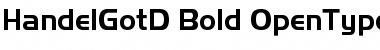 Download Handel Gothic D Bold Font Title Preview