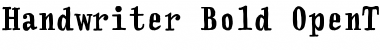 Download Handwriter Bold Font Title Preview