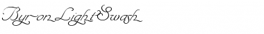 Download ByronLightSwash Roman Font Title Preview