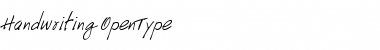 Download Handwriting Regular Font Title Preview
