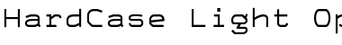Download HardCase Light Font Title Preview