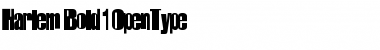 Download Harlem Bold Font Title Preview