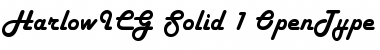 Download HarlowICG Solid Font Title Preview