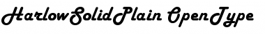 Download Harlow Solid Plain Font Title Preview