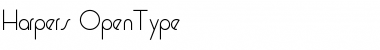 Download Harpers Regular Font Title Preview