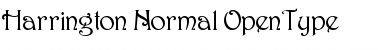 Download Harrington Regular Font Title Preview