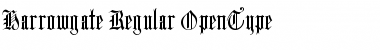 Download Harrowgate Regular Font Title Preview