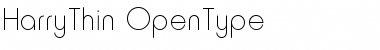 Download Harry Thin Font Title Preview