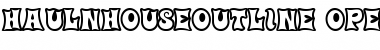 Download Haulnhouse Outline Font Title Preview