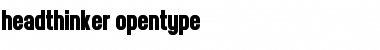Download headthinker Regular Font Title Preview