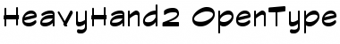Download Heavy Hand2 Regular Font Title Preview
