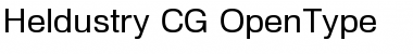 Download Heldustry CG Regular Font