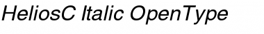Download HeliosC Italic Font