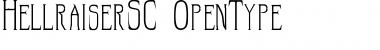 Download Hellraiser SC Regular Font