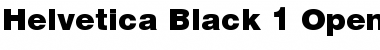 Download Helvetica Black Font