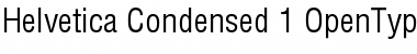 Download Helvetica Condensed Medium Font