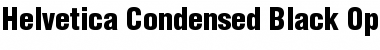 Download Helvetica Condensed Black Font