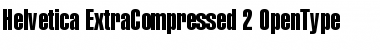 Download Helvetica Extra Compressed Font