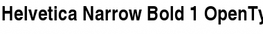 Download Helvetica Bold Narrow Font
