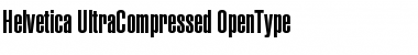 Download Helvetica Ultra Compressed Font Title Preview
