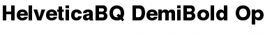 Download Helvetica BQ Regular Font Title Preview