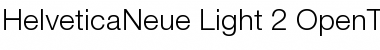 Download Helvetica Neue 45 Light Font