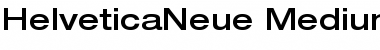 Download Helvetica Neue 63 Medium Extended Font