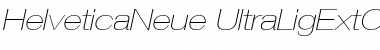Download Helvetica Neue 23 Ultra Light Extended Oblique Font