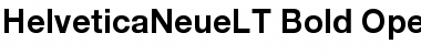 Download Helvetica Neue LT Regular Font Title Preview
