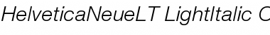 Download Helvetica Neue LT Regular Font