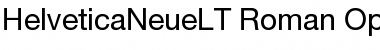 Helvetica Neue LT Font