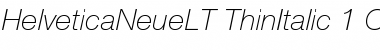 Download Helvetica Neue LT Regular Font