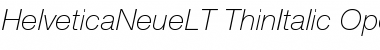 Download Helvetica Neue LT Regular Font