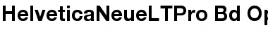 Download Helvetica Neue LT Pro 75 Bold Font